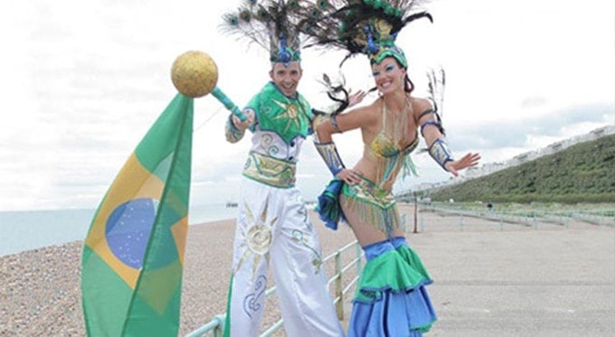 Brazilian Stilt Walkers