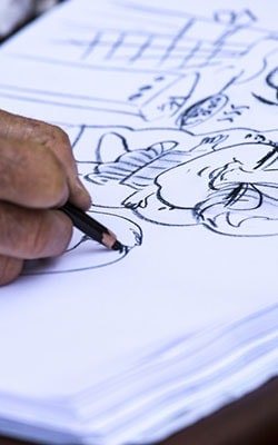 hand drawing