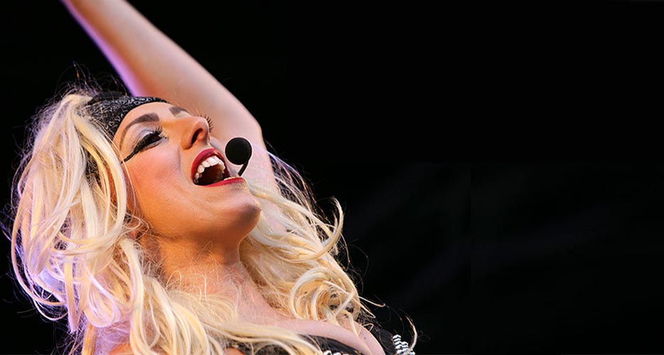 Donna Marie as Lady Gaga