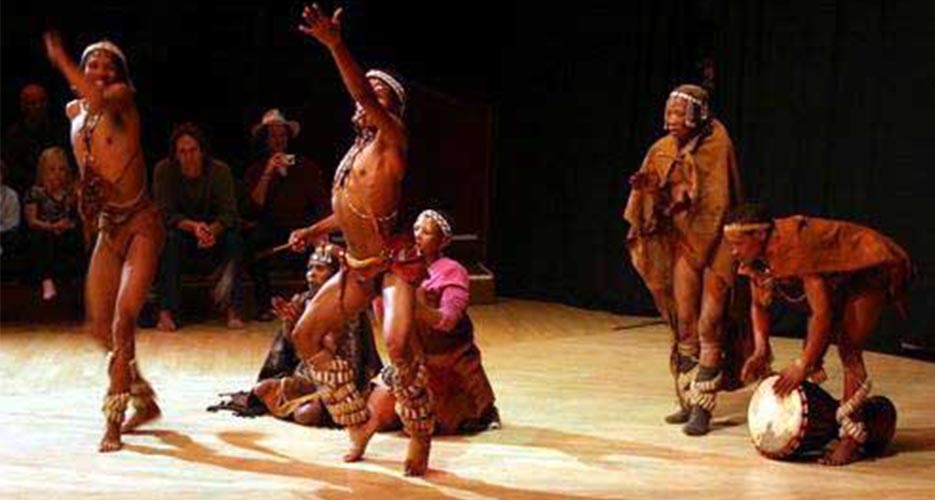 Namibian Tribal Performers