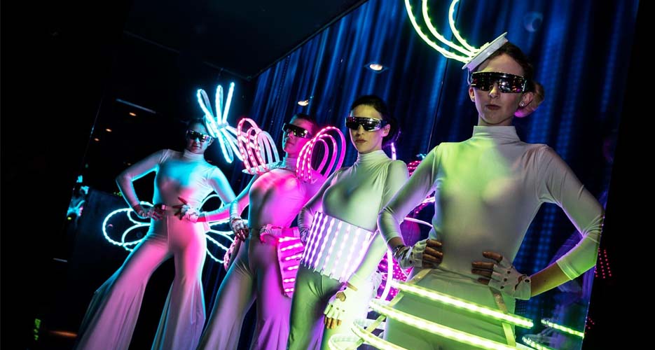 LED Stilt Walkers