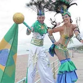 Brazilian Stilt Walkers