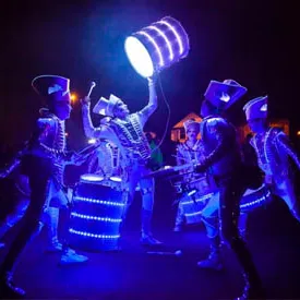 LED Drummers