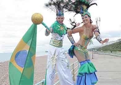 Brazilian Stilt Walkers
