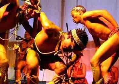 Namibian Tribal Performers